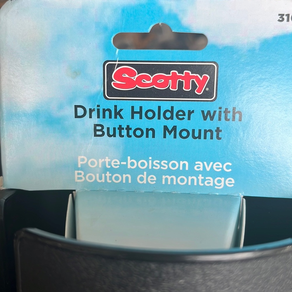 Scotty Drink Holder w/ button mount